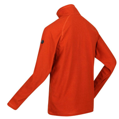 Rusty Orange - Back - Regatta Great Outdoors Mens Montes Funnel Neck Fleece Jumper