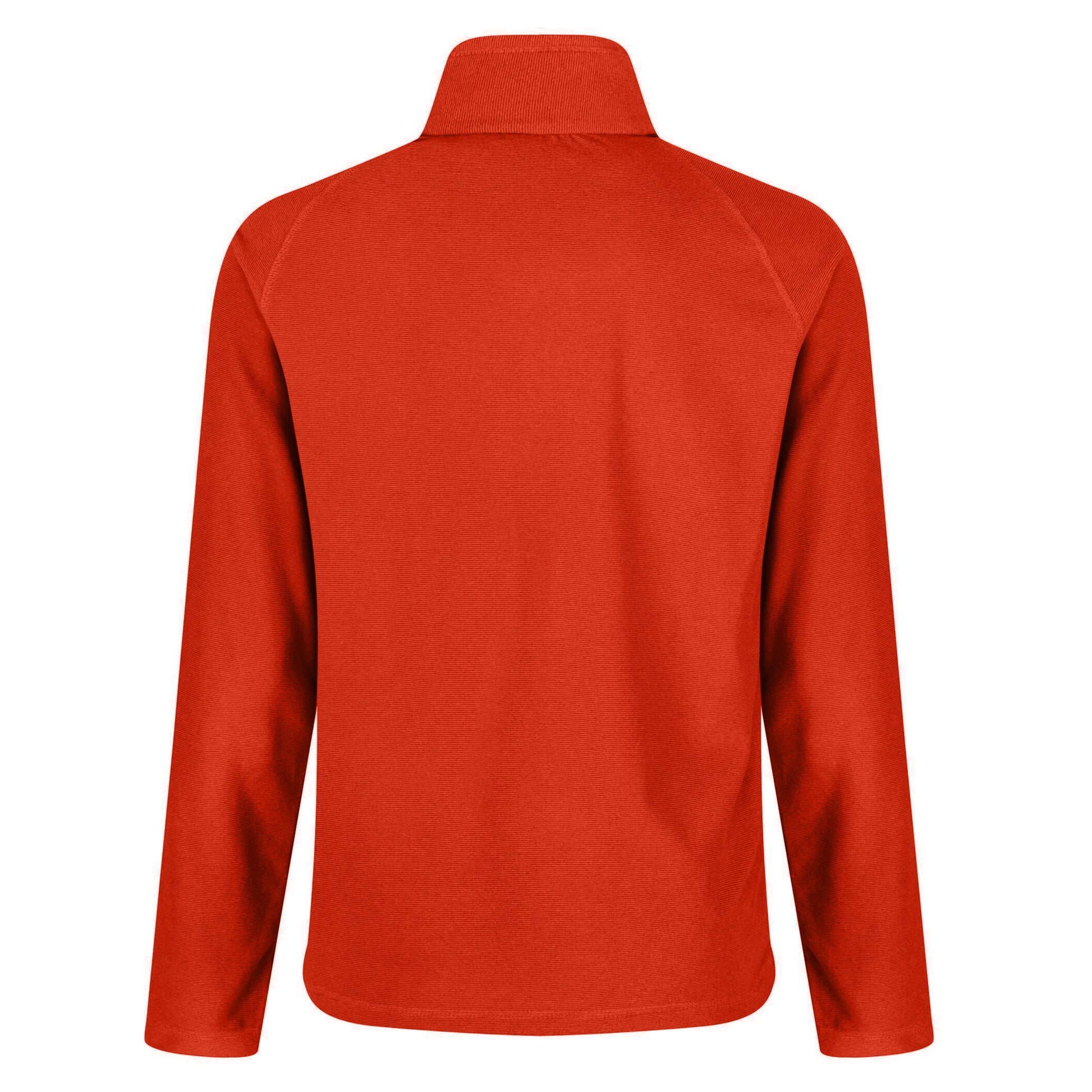 Rusty Orange - Side - Regatta Great Outdoors Mens Montes Funnel Neck Fleece Jumper
