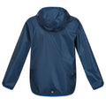 Moonlight Denim - Back - Regatta Great Outdoors Childrens-Kids Lever II Packaway Rain Jacket