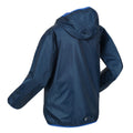 Moonlight Denim - Side - Regatta Great Outdoors Childrens-Kids Lever II Packaway Rain Jacket