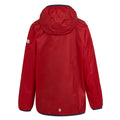 Danger Red - Back - Regatta Great Outdoors Childrens-Kids Lever II Packaway Rain Jacket