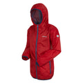 Danger Red - Side - Regatta Great Outdoors Childrens-Kids Lever II Packaway Rain Jacket