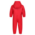 Classic Red - Back - Regatta Professional Baby-Kids Paddle All In One Rain Suit