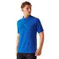 Oxford Blue - Side - Regatta Professional Mens Classic 65-35 Short Sleeve Polo Shirt