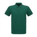 Bottle Green - Front - Regatta Professional Mens Classic 65-35 Short Sleeve Polo Shirt