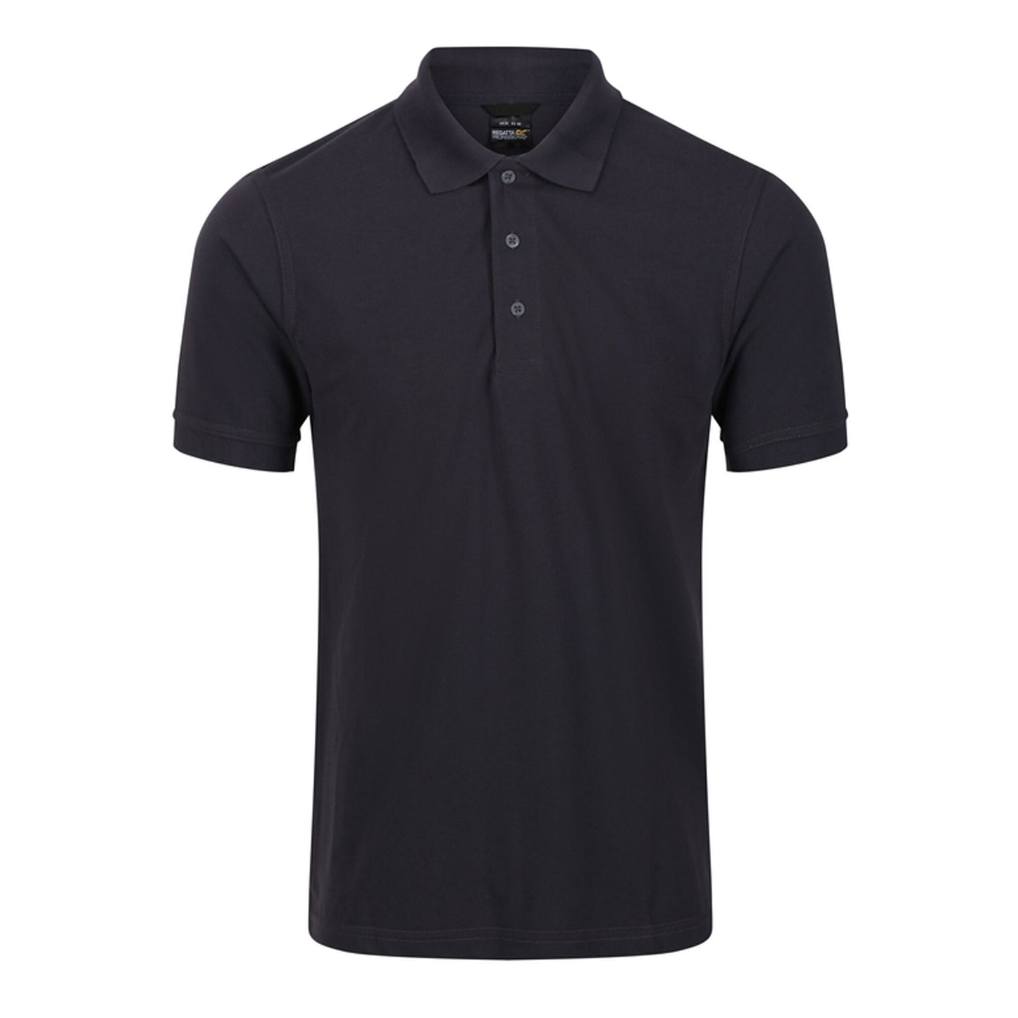 Seal Grey - Front - Regatta Professional Mens Classic 65-35 Short Sleeve Polo Shirt