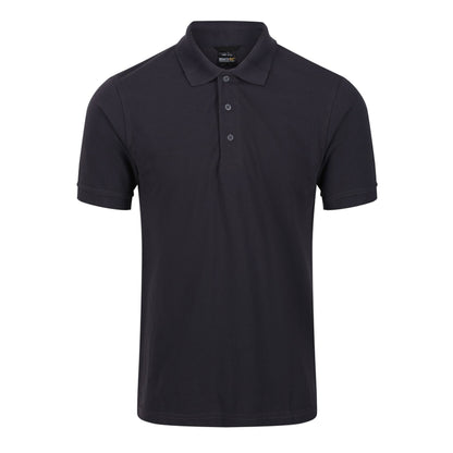 Seal Grey - Front - Regatta Professional Mens Classic 65-35 Short Sleeve Polo Shirt