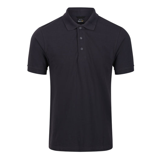 Seal Grey - Front - Regatta Professional Mens Classic 65-35 Short Sleeve Polo Shirt