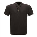 Black - Front - Regatta Professional Mens Classic 65-35 Short Sleeve Polo Shirt