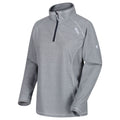 Navy-White - Side - Regatta Great Outdoors Womens-Ladies Montes Half Zip Fleece Top