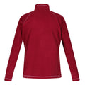 Beetroot Red-Fig - Side - Regatta Great Outdoors Womens-Ladies Montes Half Zip Fleece Top