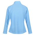 Sonic Blue-White - Lifestyle - Regatta Great Outdoors Womens-Ladies Montes Half Zip Fleece Top