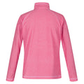 Rethink Pink-White - Lifestyle - Regatta Great Outdoors Womens-Ladies Montes Half Zip Fleece Top