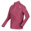 Violet - Front - Regatta Great Outdoors Womens-Ladies Montes Half Zip Fleece Top