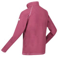 Violet - Back - Regatta Great Outdoors Womens-Ladies Montes Half Zip Fleece Top