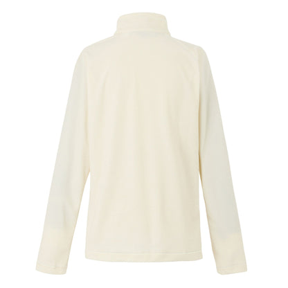 Light Vanilla-White - Back - Regatta Great Outdoors Womens-Ladies Montes Half Zip Fleece Top