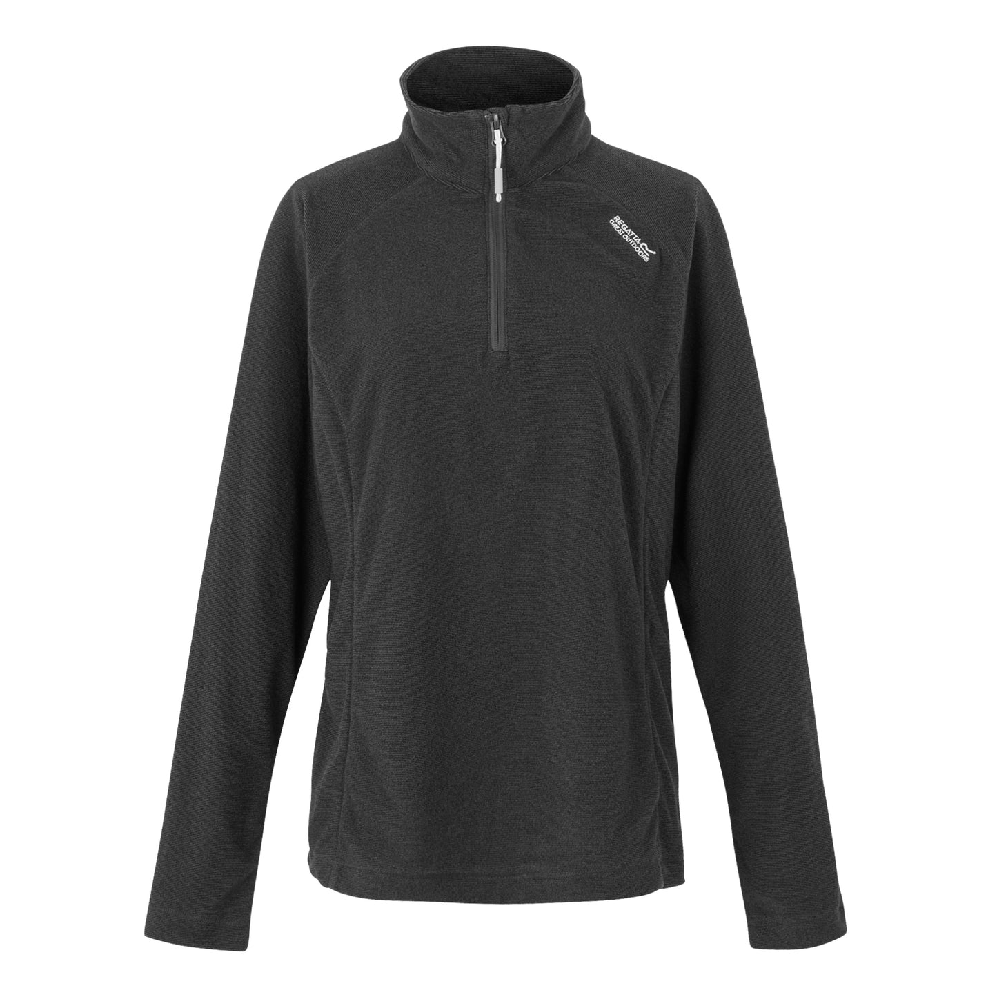 Seal Grey-Ash - Front - Regatta Great Outdoors Womens-Ladies Montes Half Zip Fleece Top