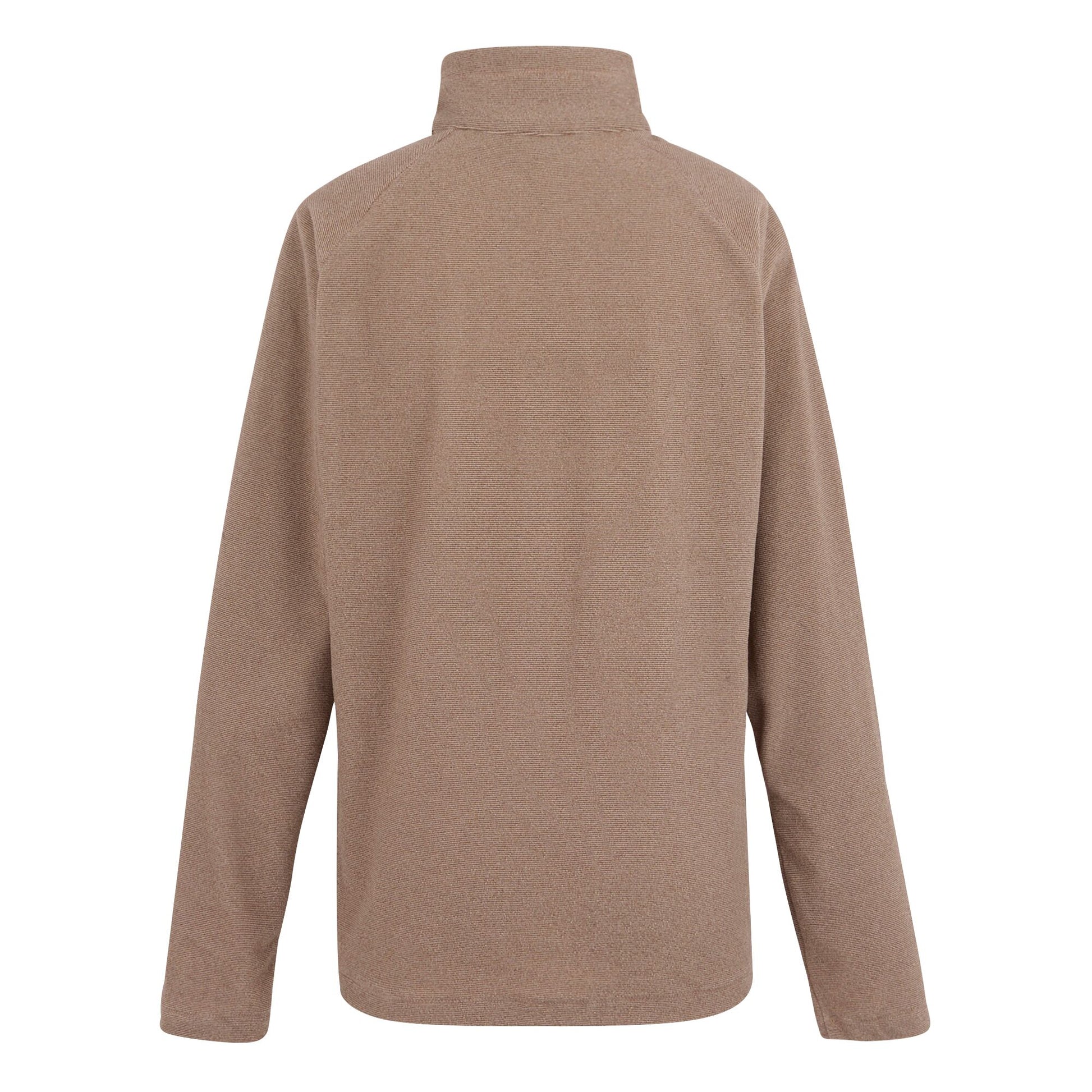 Mocha - Back - Regatta Great Outdoors Womens-Ladies Montes Half Zip Fleece Top