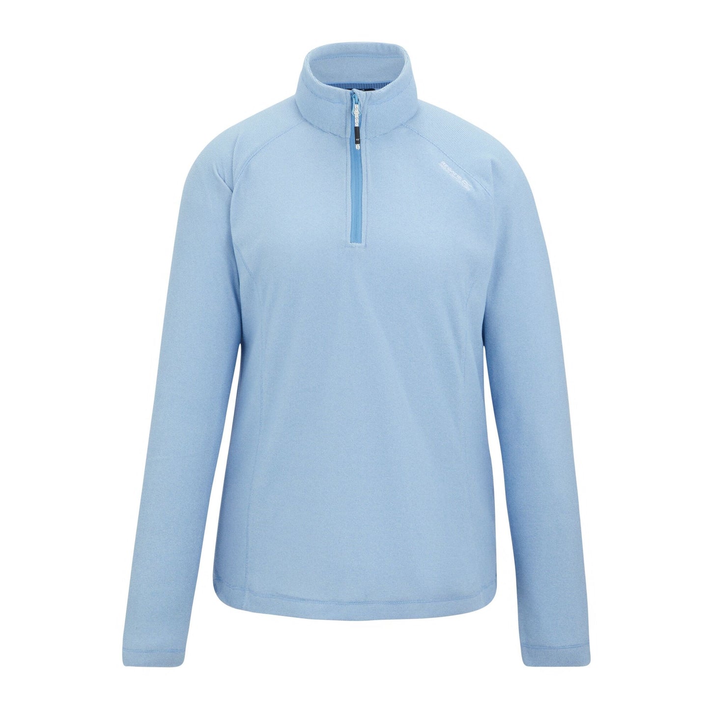 Washed Denim - Front - Regatta Great Outdoors Womens-Ladies Montes Half Zip Fleece Top