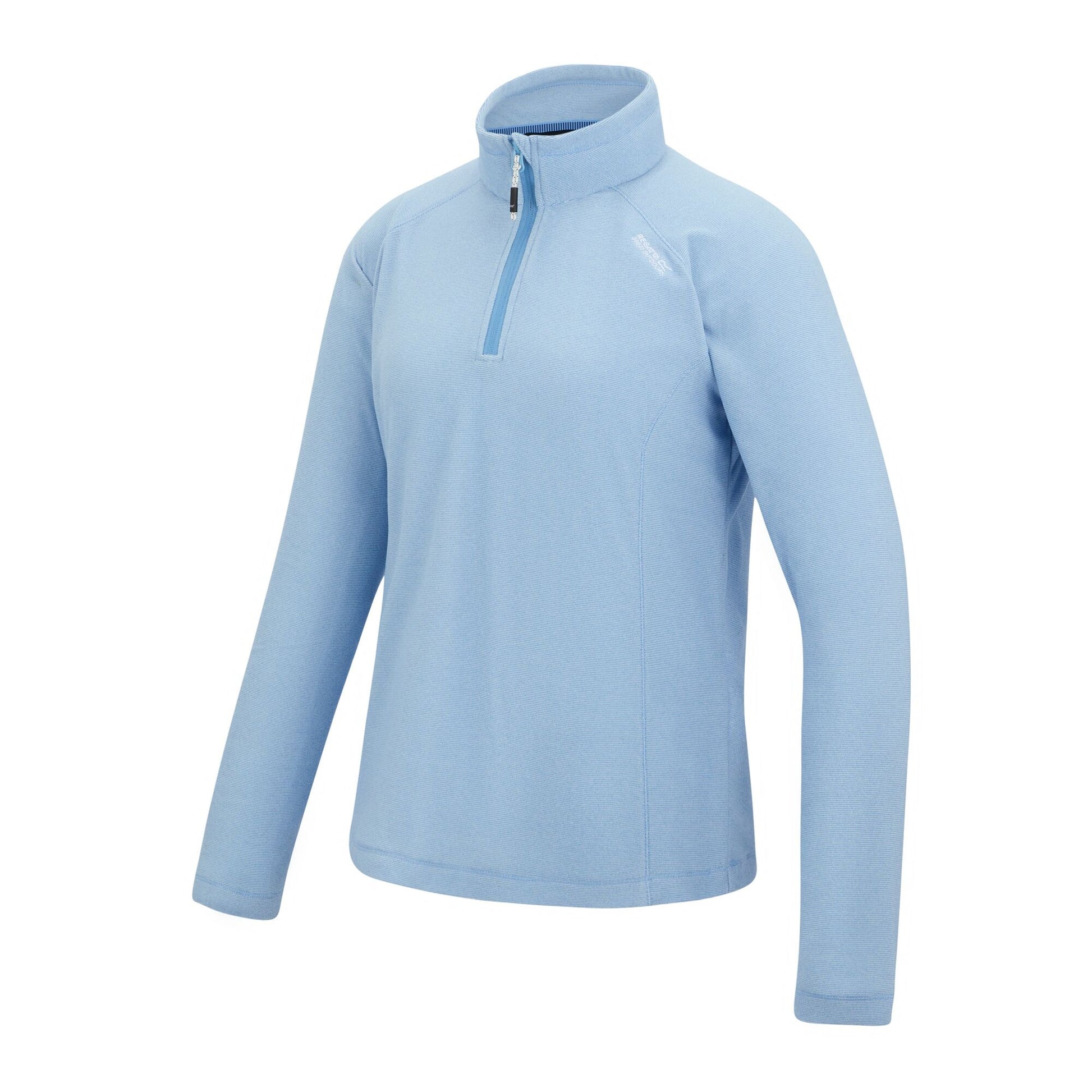 Washed Denim - Side - Regatta Great Outdoors Womens-Ladies Montes Half Zip Fleece Top