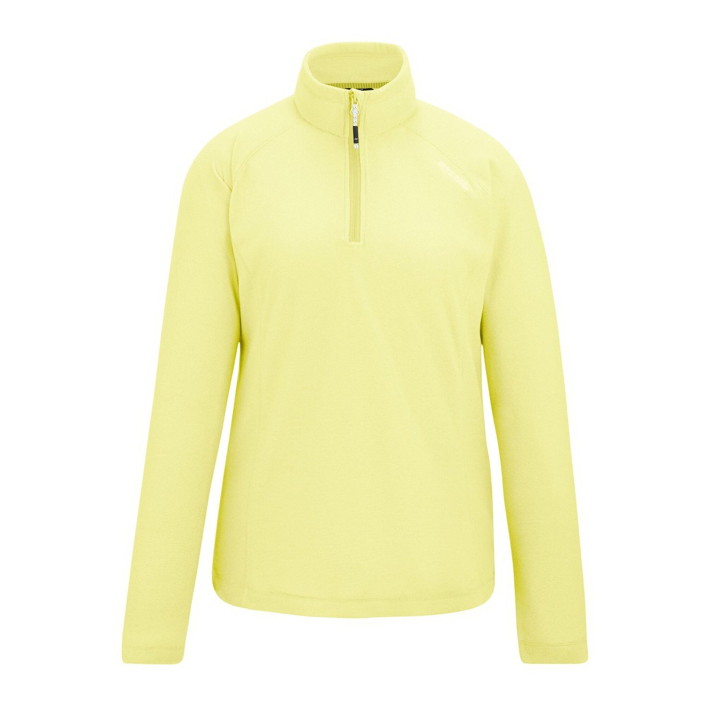 Canary Yellow - Front - Regatta Great Outdoors Womens-Ladies Montes Half Zip Fleece Top