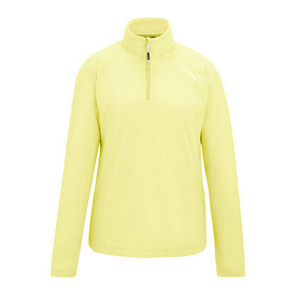 Canary Yellow - Front - Regatta Great Outdoors Womens-Ladies Montes Half Zip Fleece Top