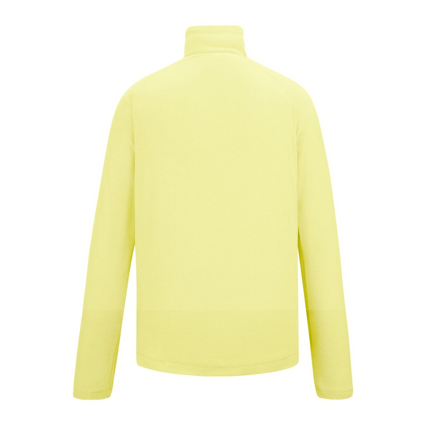 Canary Yellow - Back - Regatta Great Outdoors Womens-Ladies Montes Half Zip Fleece Top