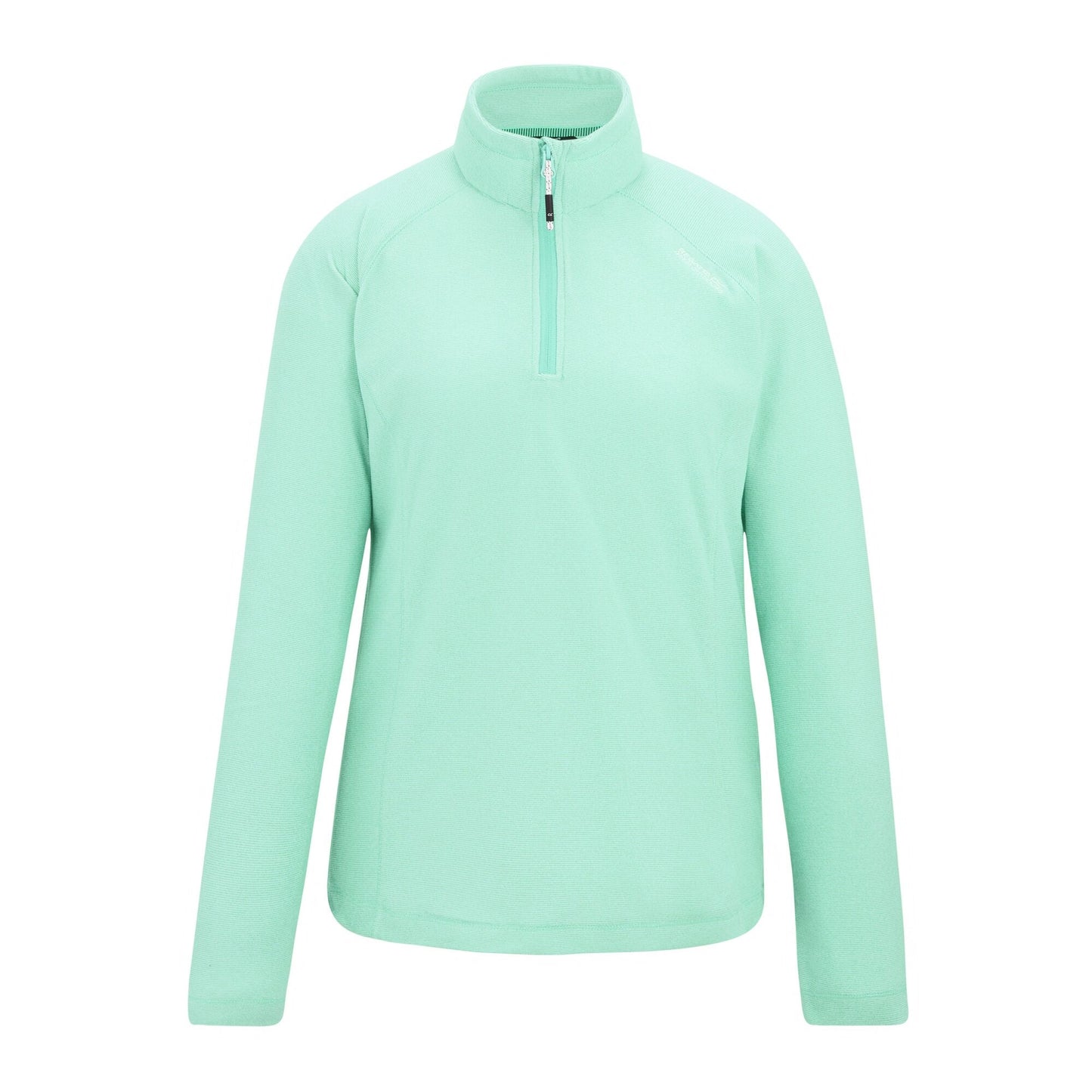Ice Green - Front - Regatta Great Outdoors Womens-Ladies Montes Half Zip Fleece Top