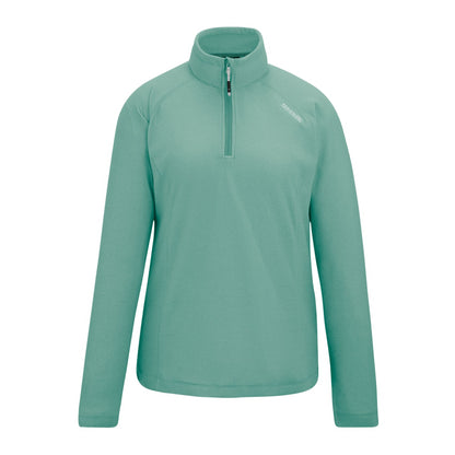 Ivy Moss - Front - Regatta Great Outdoors Womens-Ladies Montes Half Zip Fleece Top
