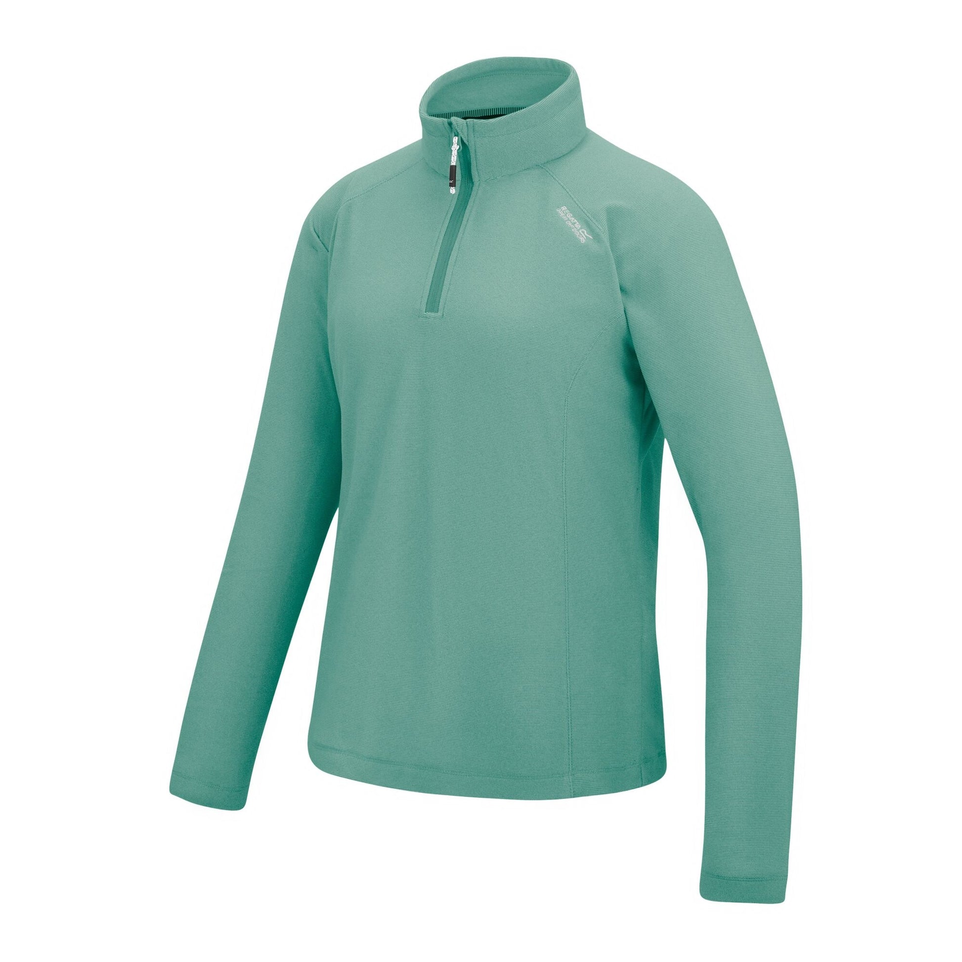 Ivy Moss - Side - Regatta Great Outdoors Womens-Ladies Montes Half Zip Fleece Top