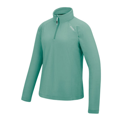 Ivy Moss - Side - Regatta Great Outdoors Womens-Ladies Montes Half Zip Fleece Top