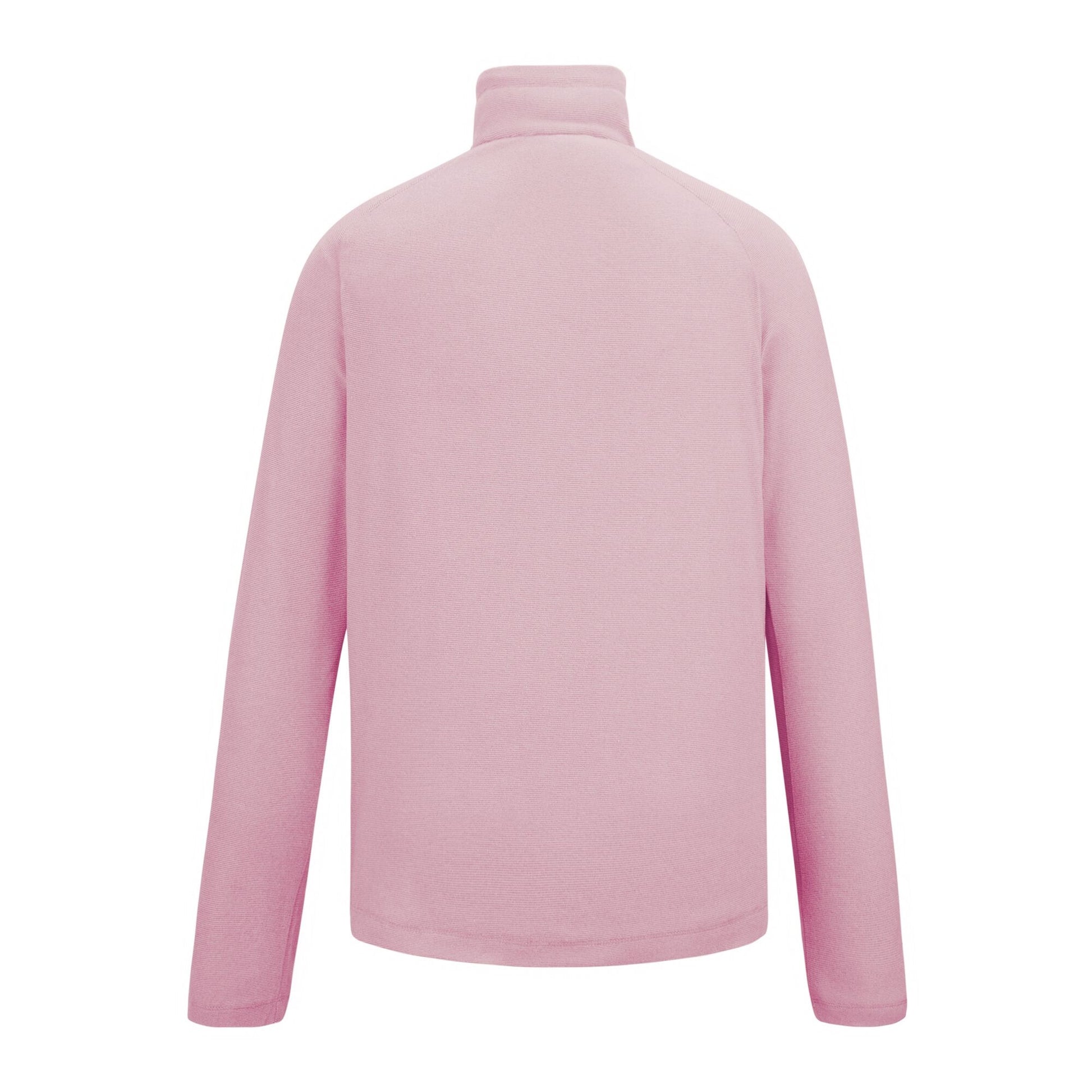 Powder Lilac - Back - Regatta Great Outdoors Womens-Ladies Montes Half Zip Fleece Top