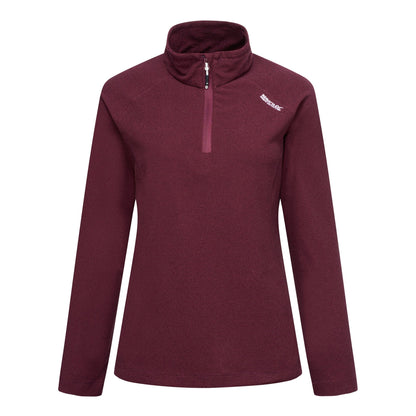 Fig - Front - Regatta Great Outdoors Womens-Ladies Montes Half Zip Fleece Top