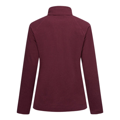 Fig - Back - Regatta Great Outdoors Womens-Ladies Montes Half Zip Fleece Top