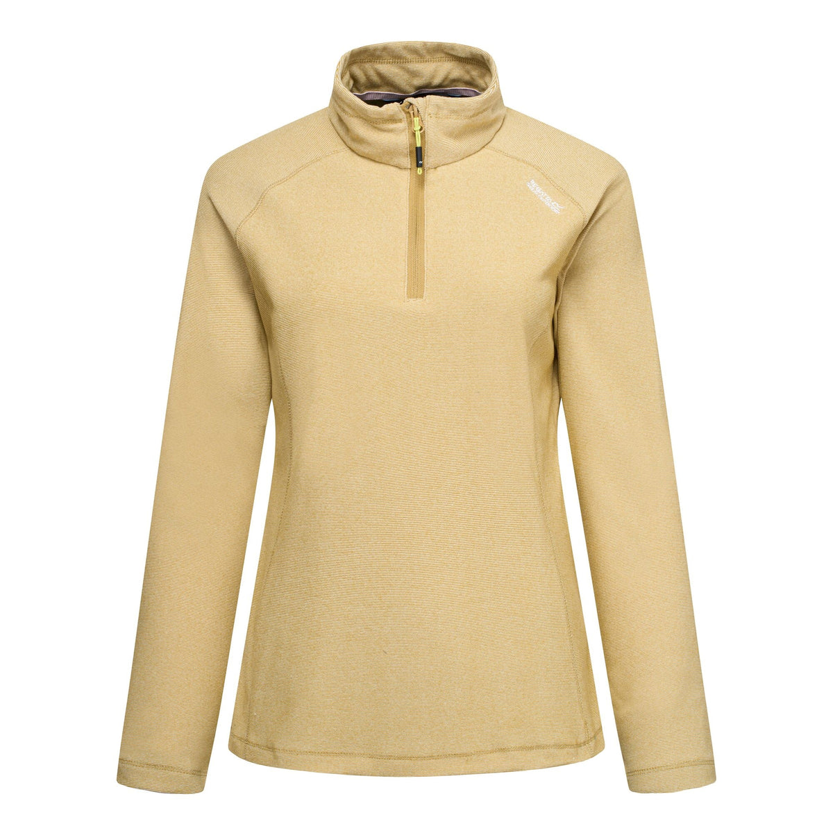 Desert Beige - Front - Regatta Great Outdoors Womens-Ladies Montes Half Zip Fleece Top