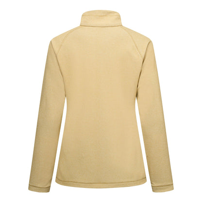 Desert Beige - Back - Regatta Great Outdoors Womens-Ladies Montes Half Zip Fleece Top