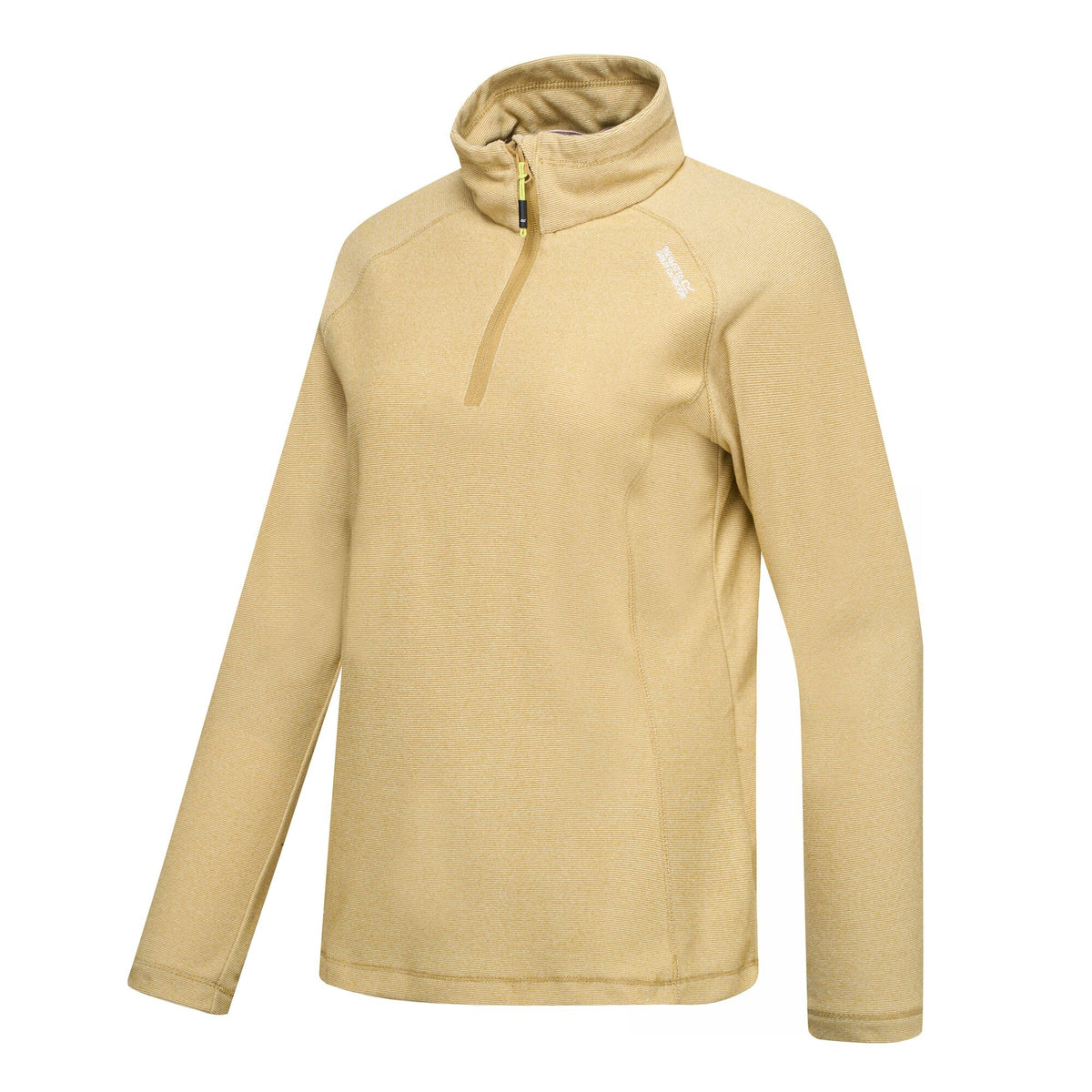 Desert Beige - Side - Regatta Great Outdoors Womens-Ladies Montes Half Zip Fleece Top