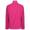 Dark Cerise - Side - Regatta Great Outdoors Womens-Ladies Montes Half Zip Fleece Top