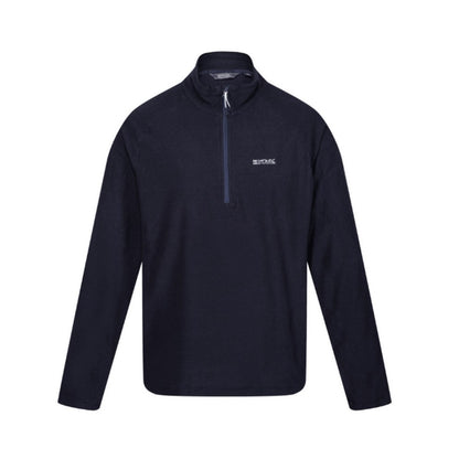 Navy - Front - Regatta Great Outdoors Mens Montes Fleece Top