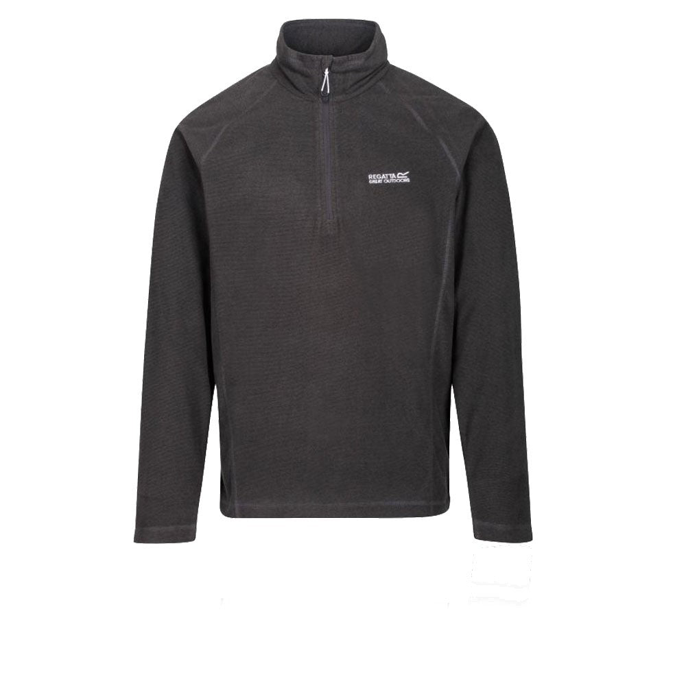 Ash - Front - Regatta Great Outdoors Mens Montes Fleece Top