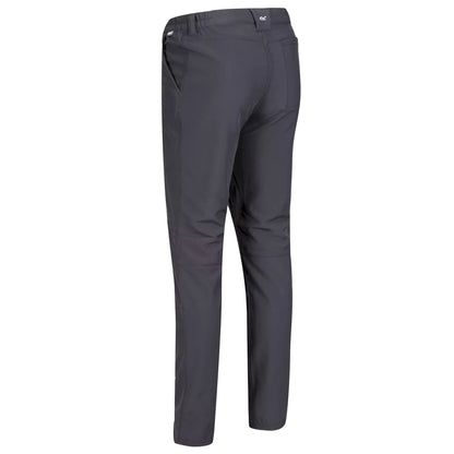 Seal Grey - Side - Regatta Great Outdoors Mens Fenton Lightweight Softshell Trousers