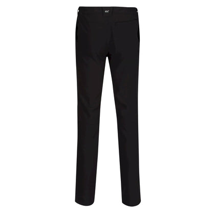Black - Back - Regatta Great Outdoors Mens Fenton Lightweight Softshell Trousers