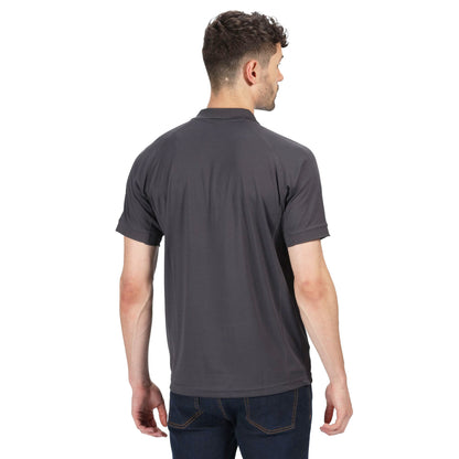 Iron - Pack Shot - Regatta Professional Mens Coolweave Short Sleeve Polo Shirt