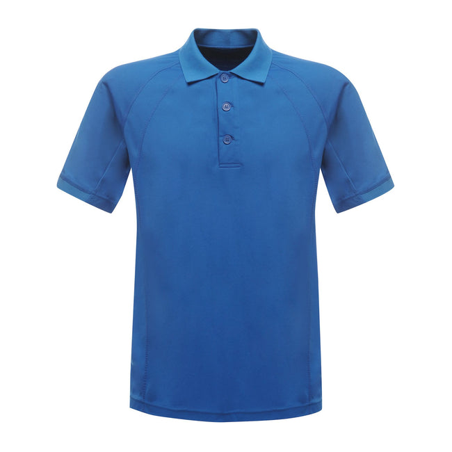Oxford Blue - Front - Regatta Professional Mens Coolweave Short Sleeve Polo Shirt