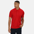 Classic Red - Side - Regatta Professional Mens Coolweave Short Sleeve Polo Shirt