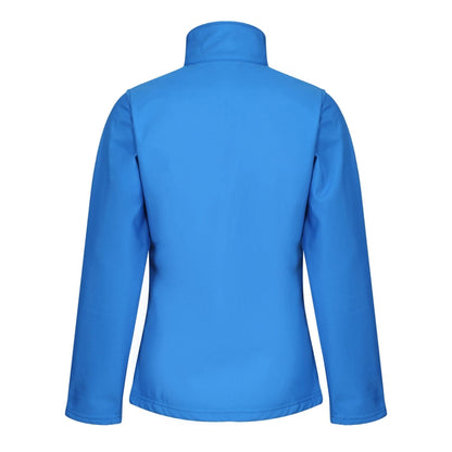 Oxford Blue-Black - Back - Regatta Womens-Ladies Octagon II Waterproof Soft Shell Jacket