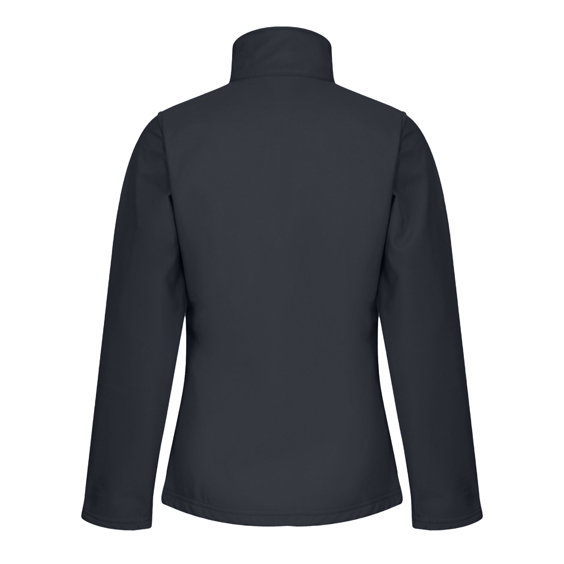 Navy-Seal Grey - Back - Regatta Womens-Ladies Octagon II Waterproof Soft Shell Jacket
