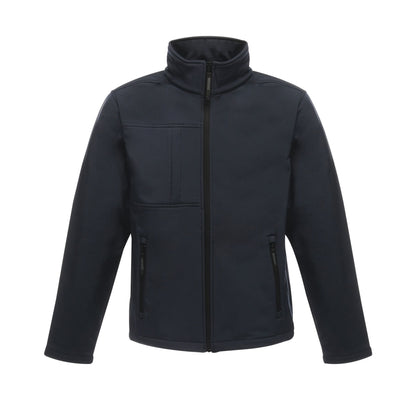Navy-Seal Grey - Front - Regatta Professional Mens Octagon II Waterproof Softshell Jacket