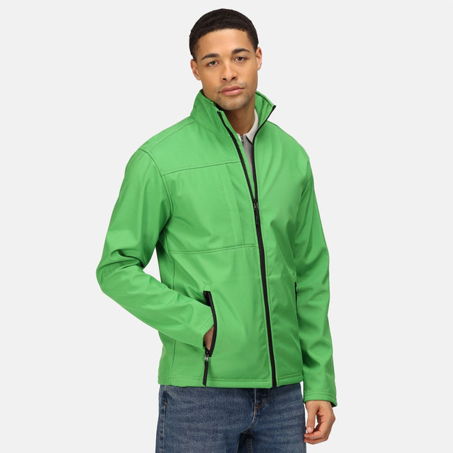 Extreme Green - Back - Regatta Professional Mens Octagon II Waterproof Softshell Jacket