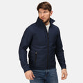 Navy-Seal Grey - Back - Regatta Professional Mens Octagon II Waterproof Softshell Jacket